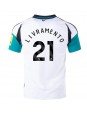 Newcastle United Tino Livramento #21 Ausweichtrikot 2024-25 Kurzarm